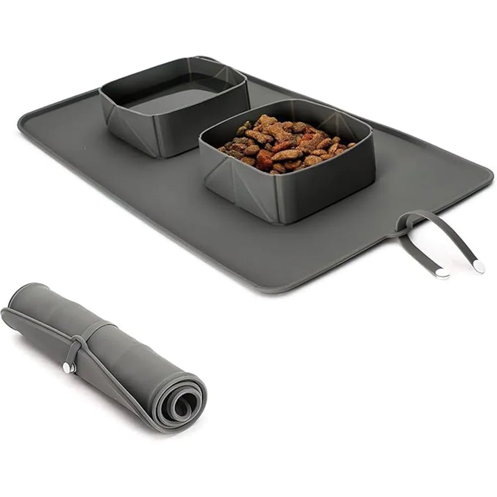 2 - in - 1 Opvouwbare Reisbak – Eten & Drinken To - Go - Duke & Scoop