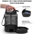 2.2L Draagbare Honden Waterfles met Drinkbak - Duke & Scoop