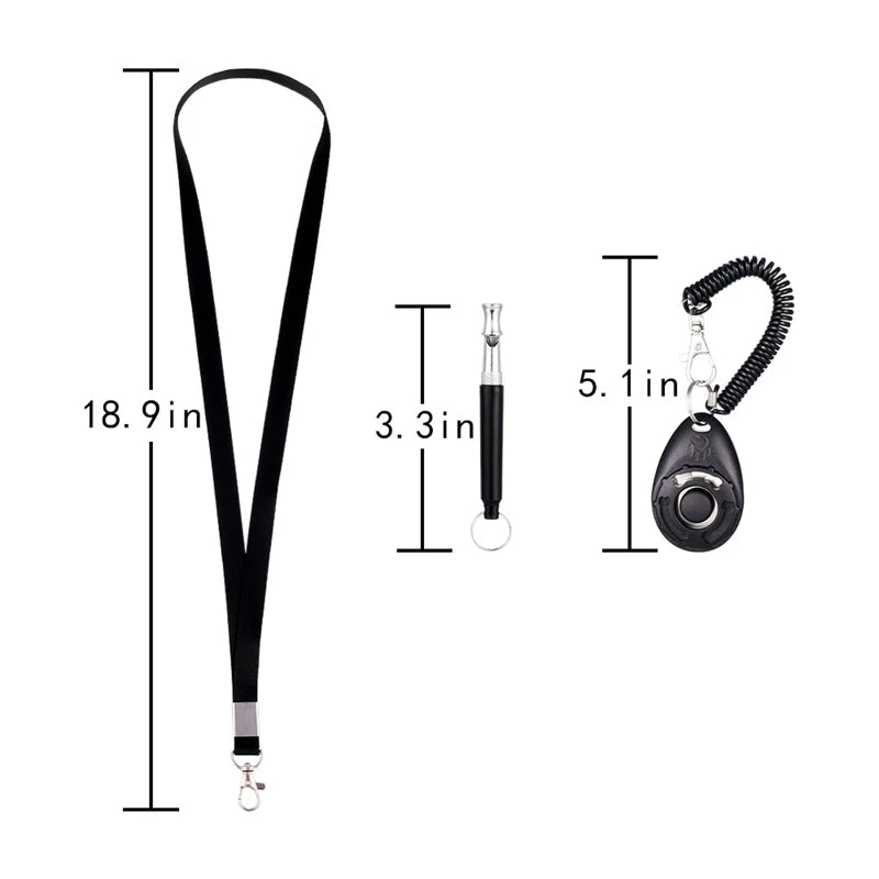 3 - in - 1 Clicker Trainingsset - Duke & Scoop