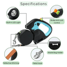 3 - in - 1 Duo Riem met Zaklamp - Duke & Scoop