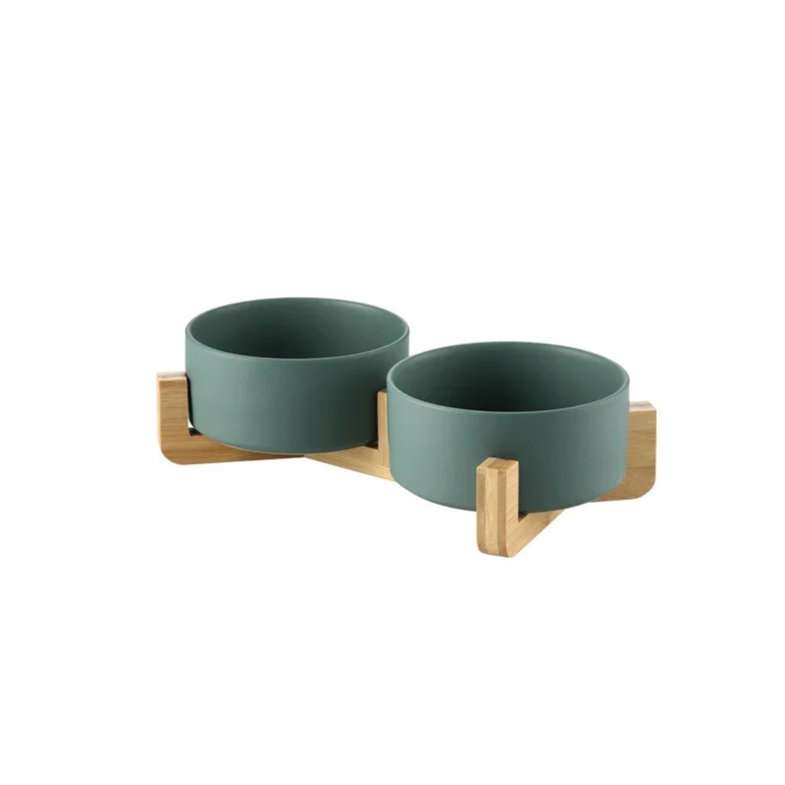 Keramische Voerbak - Set van 2