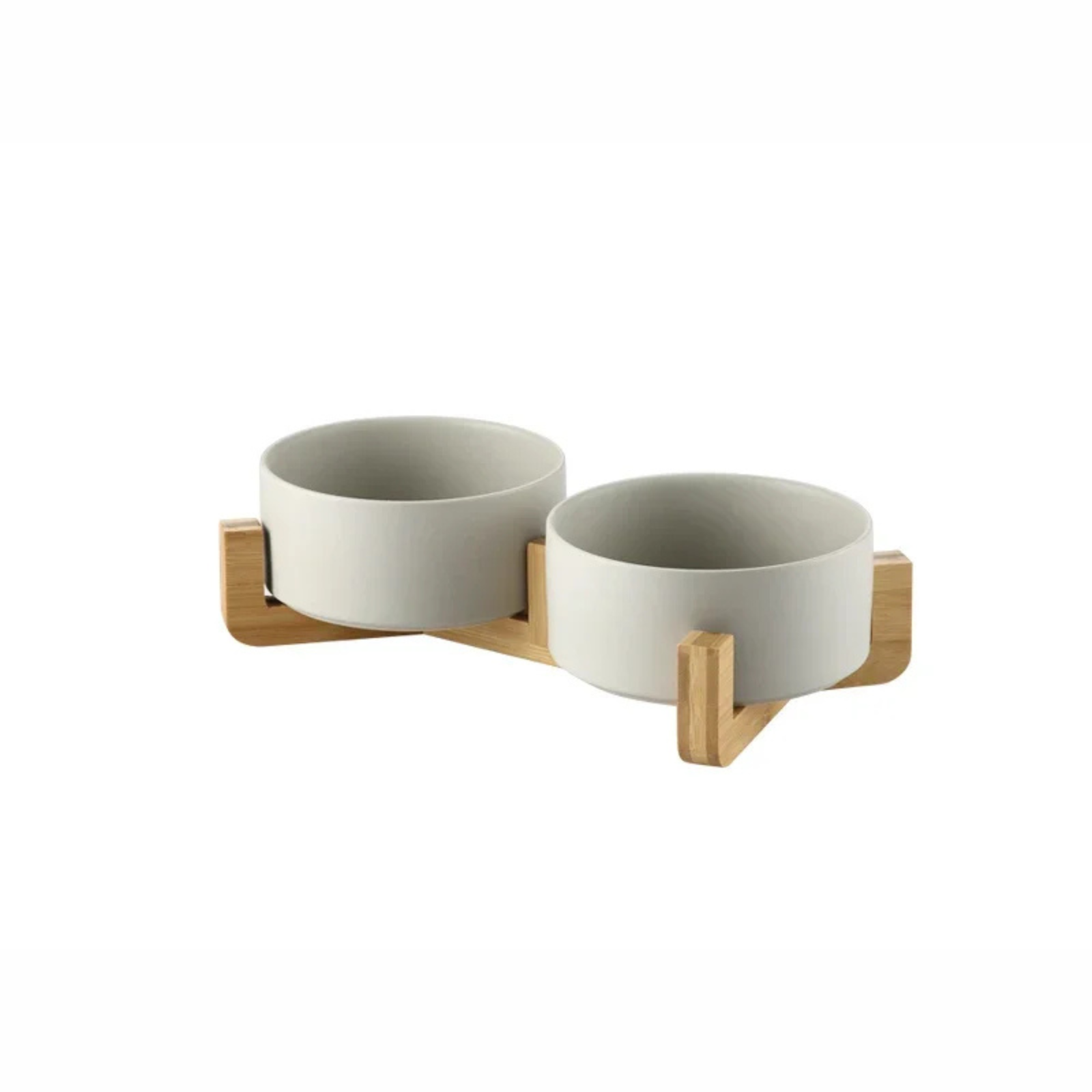 Keramische Voerbak - Set van 2