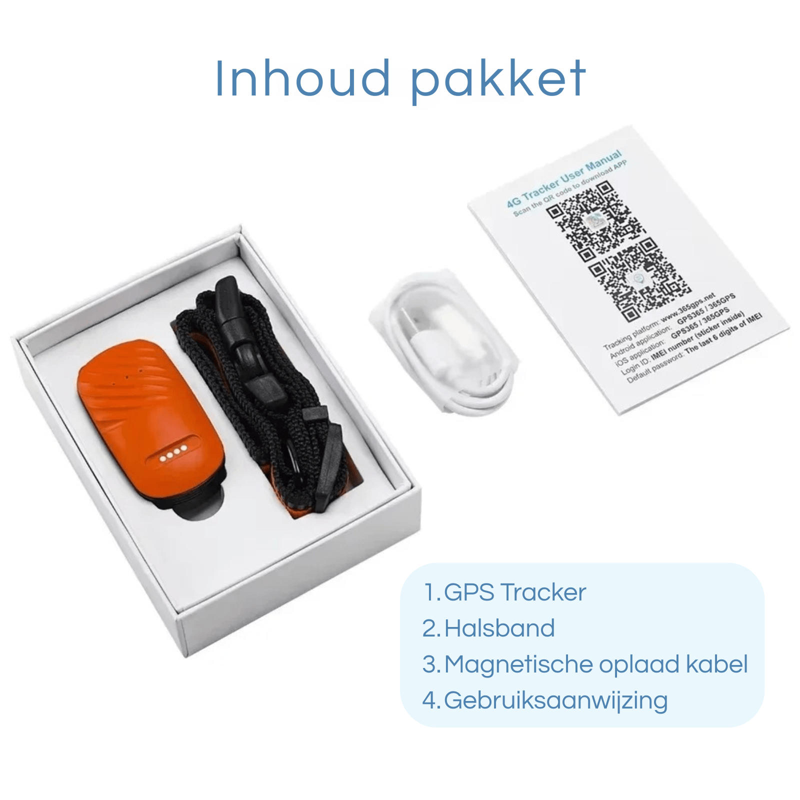 4G GPS Tracker voor Honden en Katten - Duke & Scoop