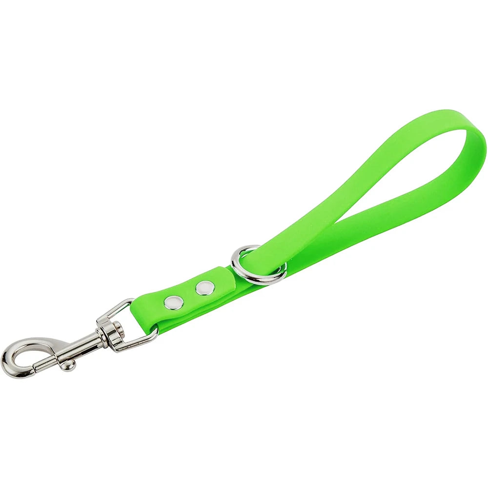 PureGrip Short Dog Leash 30cm – Waterproof PVC for Training & Control