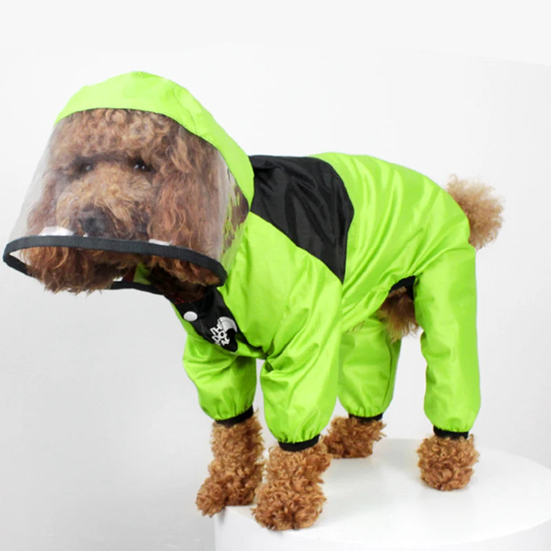 The Dog Face Dog Raincoat - Waterproof