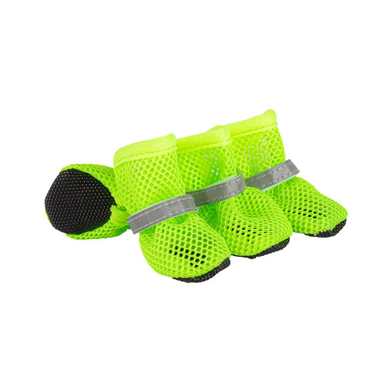 Ademende Antislip Hondenschoenen – Set van 4