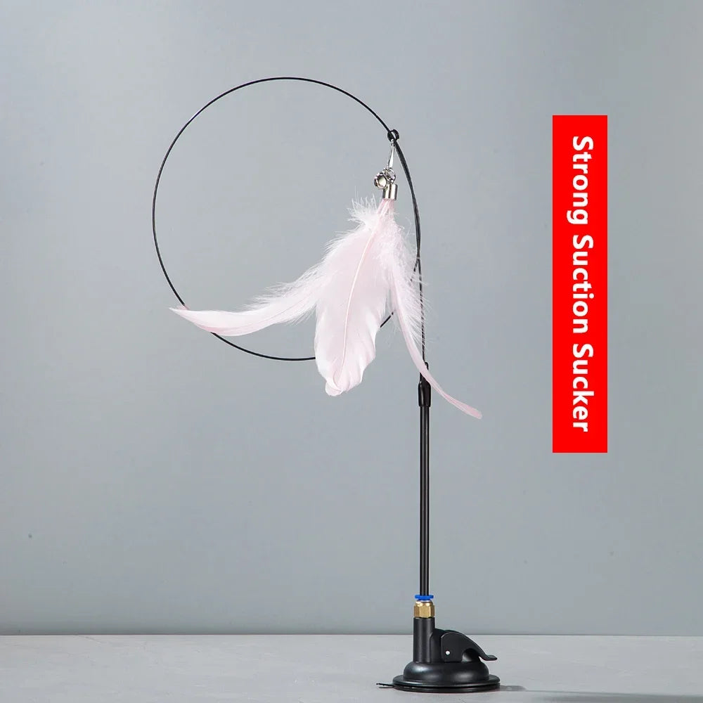 FeatheryFun - Kattenspel met Zuignap