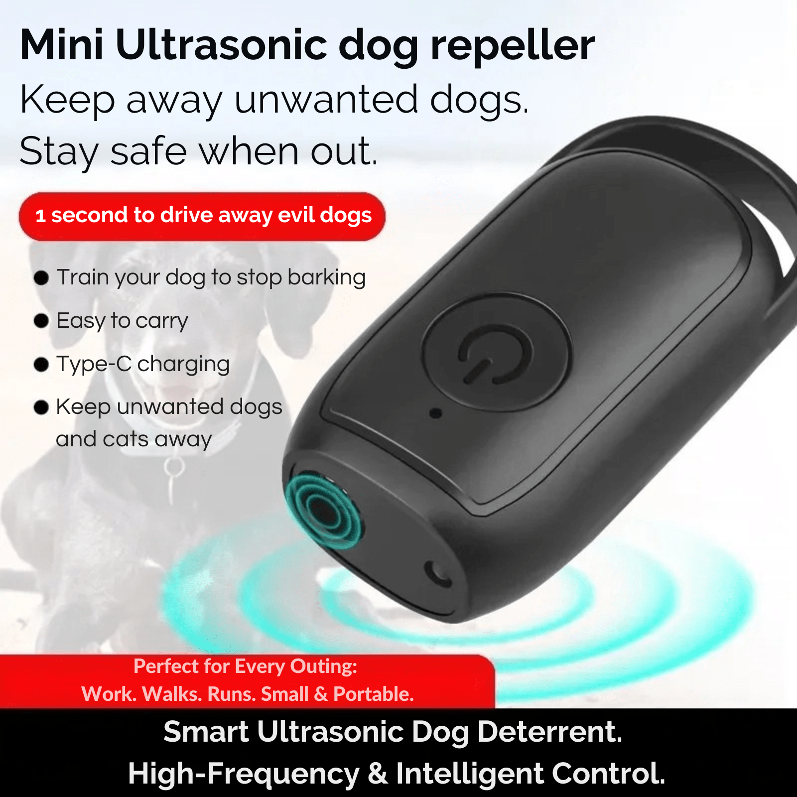 Anti - blaf Ultrasoon Trainer - Duke & Scoop