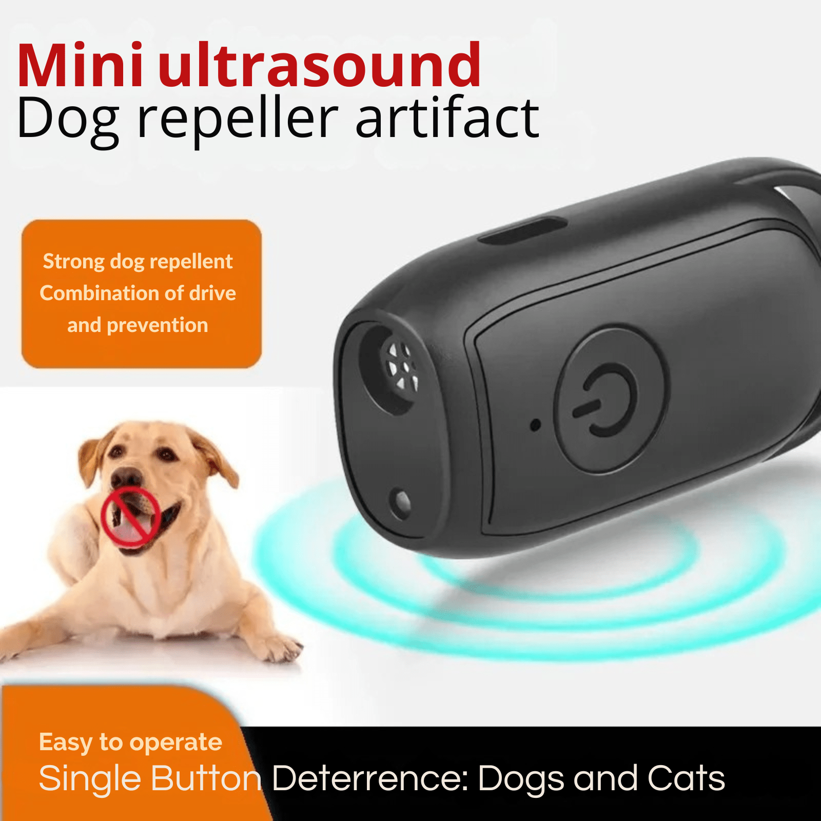 Anti - blaf Ultrasoon Trainer - Duke & Scoop