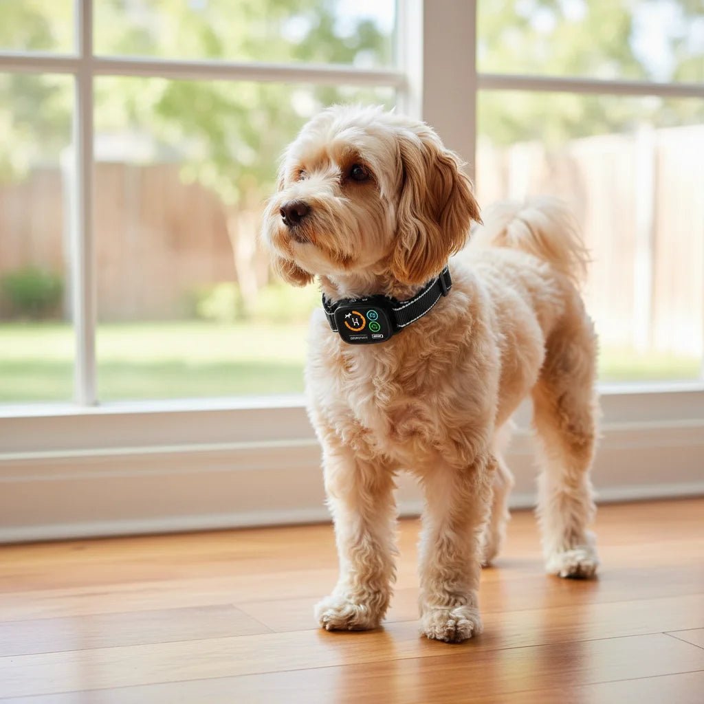 Anti - Blafband voor Honden met Sterke Vibratie, Oplaadbaar, Waterdicht, Zwart - Duke & Scoop