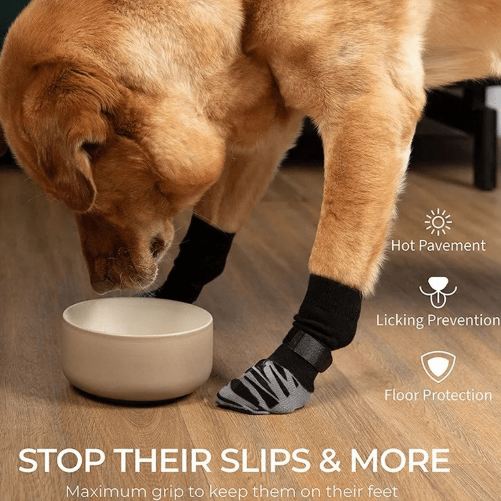 Anti - slip Hondensokken - Duke & Scoop