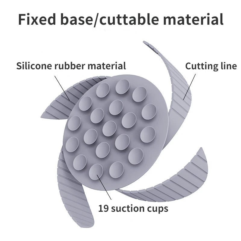 Antischrok Inzetstuk voor Voerbak – Slowfeeder Accessoire - Duke & Scoop