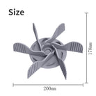 Antischrok Inzetstuk voor Voerbak – Slowfeeder Accessoire - Duke & Scoop