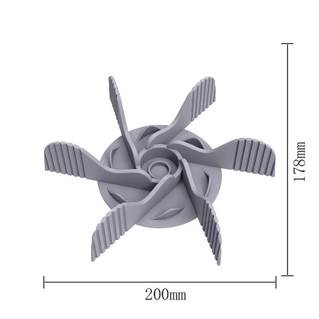 Antischrok Inzetstuk voor Voerbak – Slowfeeder Accessoire - Duke & Scoop