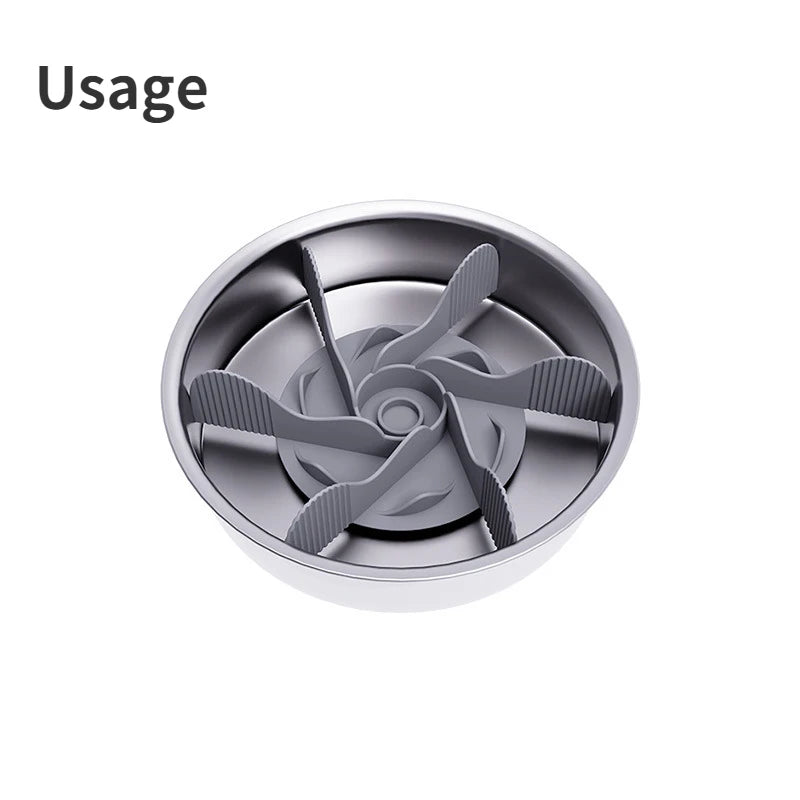 Antischrok Inzetstuk voor Voerbak – Slowfeeder Accessoire - Duke & Scoop