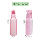 AquaPaw 2 - in - 1 Honden Waterfles - Duke & Scoop