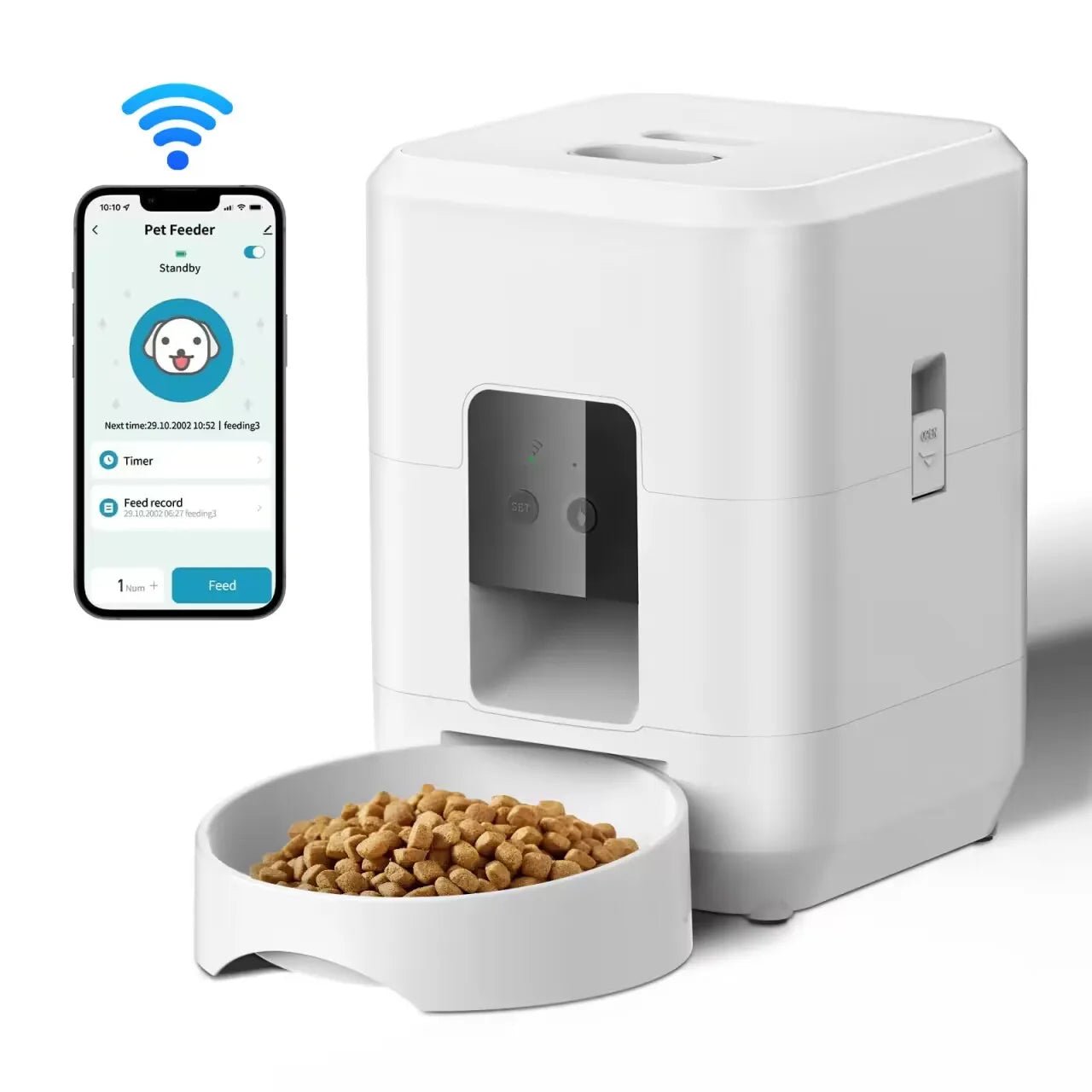 Automatische Diervoederdispenser – Slim & Slow Feed - Duke & Scoop