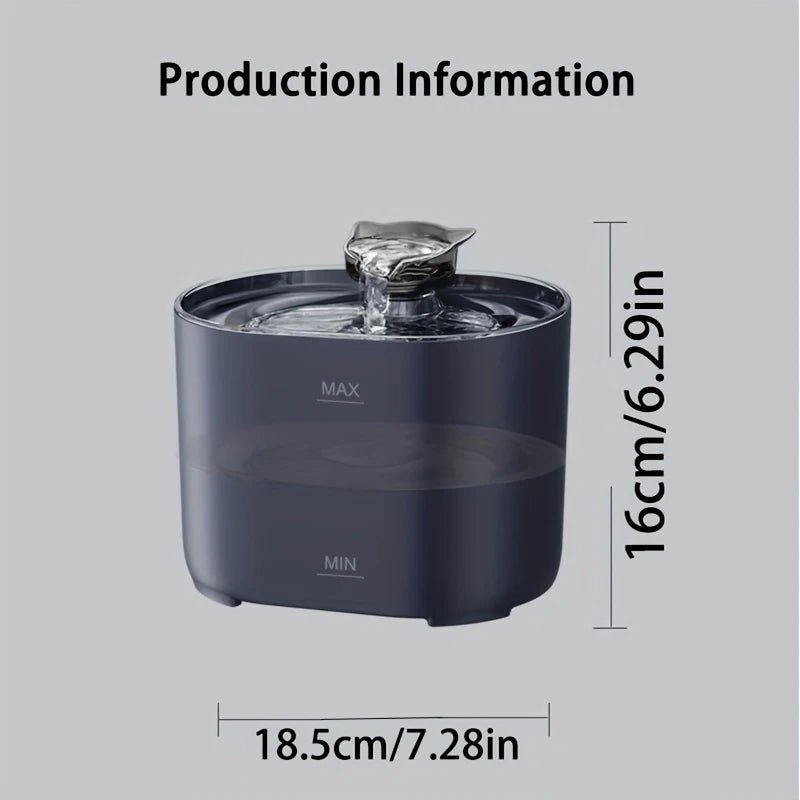 Automatische Drinkbak – Draadloze Drinkfontein voor Katten en Honden 2.2L - Duke & Scoop