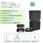 Automatische Voerbak Katten en Honden - Voerautomaat met Camera - Duke & Scoop