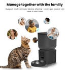 Automatische Voerbak Katten en Honden - Voerautomaat met Camera - Duke & Scoop