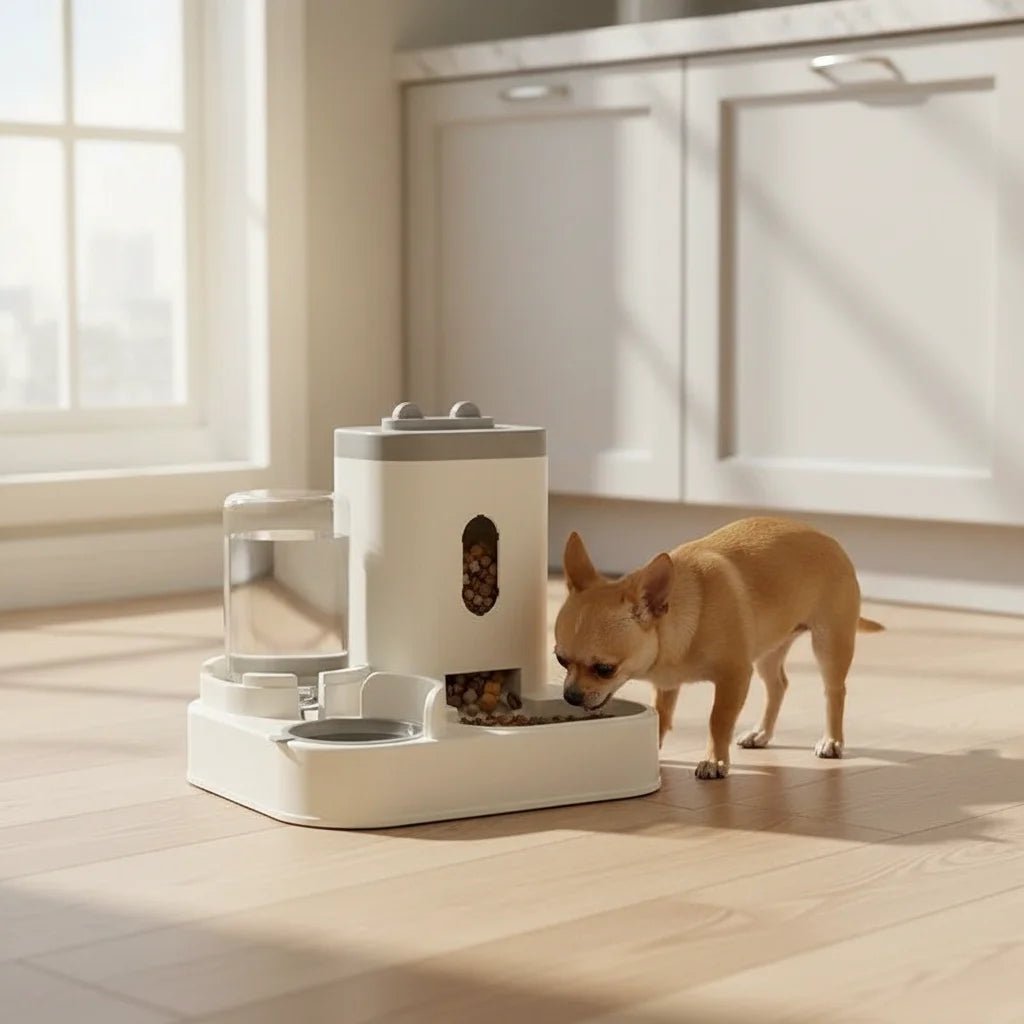 Automatische Water en Voederbak voor Huisdieren - Duke & Scoop