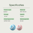 AutoPurr – Slimme Interactieve Kattenbal - Duke & Scoop