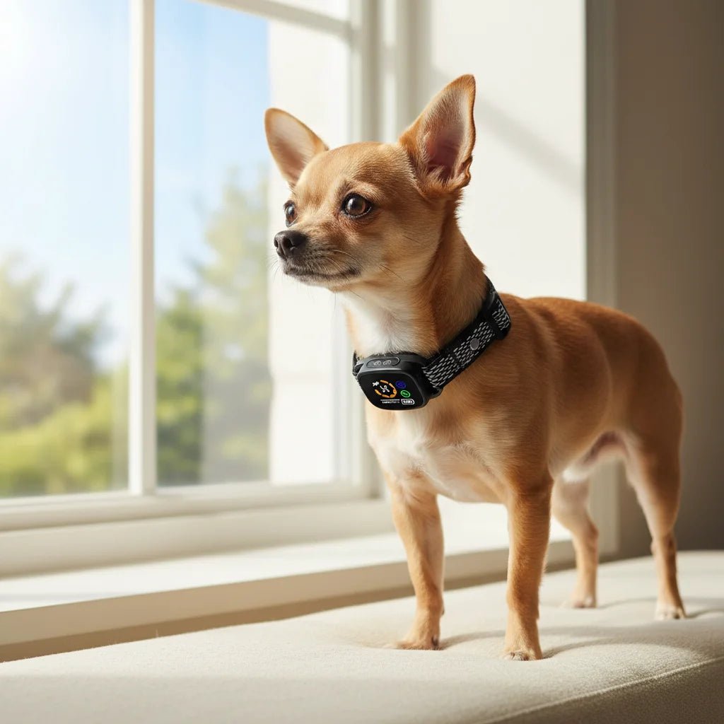 Blafband voor Kleine tot Medium Honden - Zwart, Vibration, Oplaadbaar - Duke & Scoop