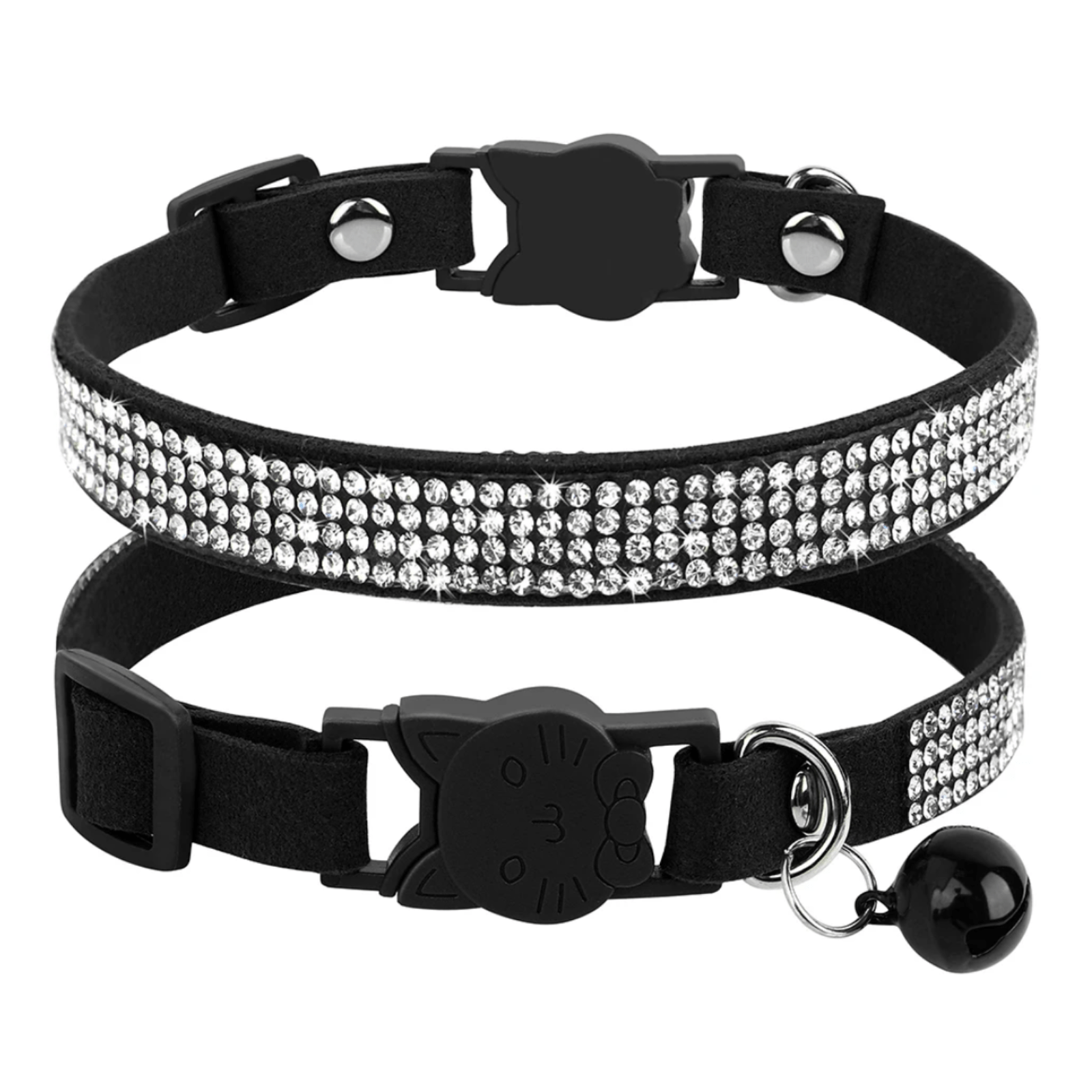 Bling Zachte Leren Halsband - Duke & Scoop