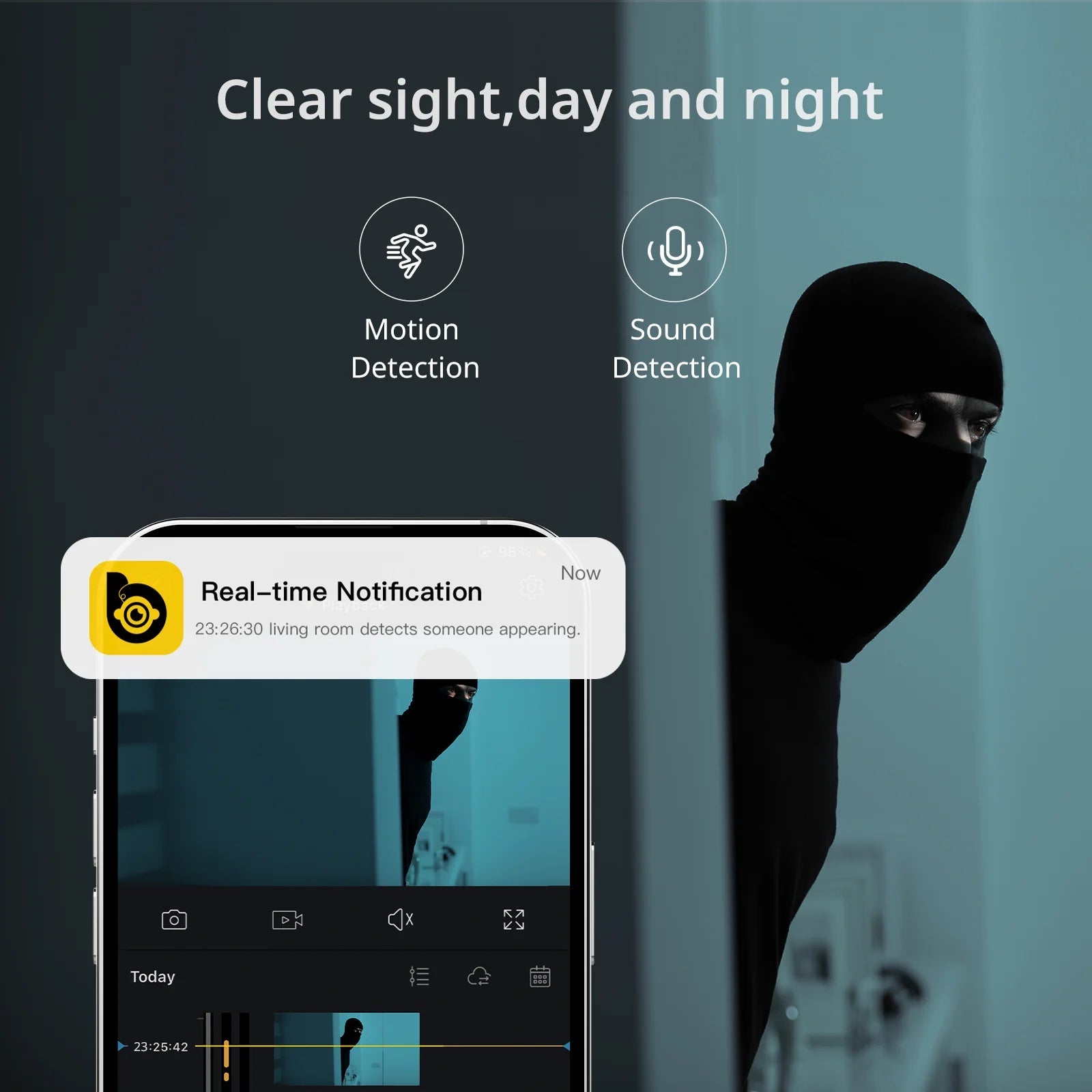 Boykeep Beveiligingscamera met App – Wifi Huisdiercamera - Duke & Scoop