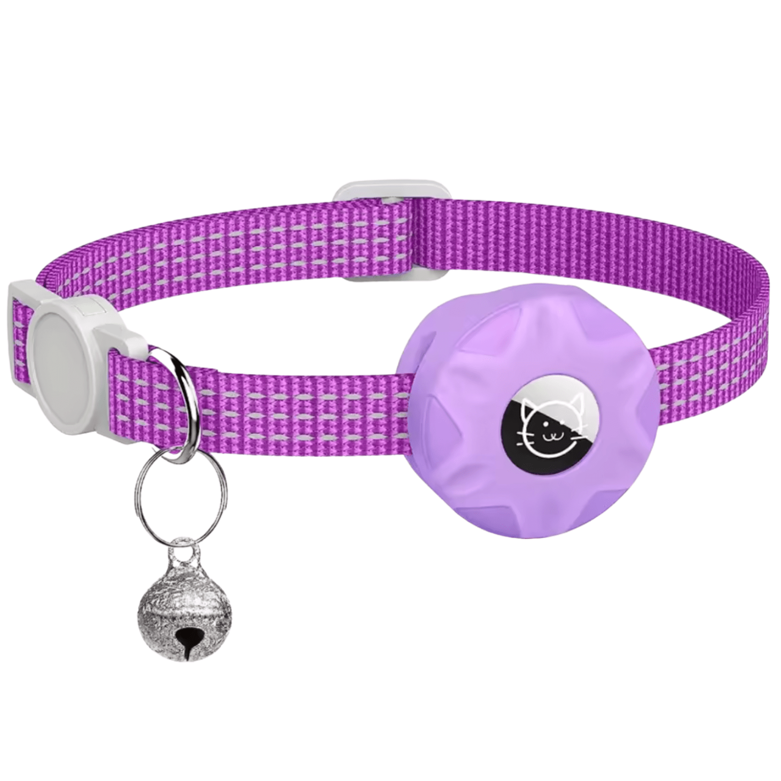 Break - Away Halsband met Airtag houder - Duke & Scoop