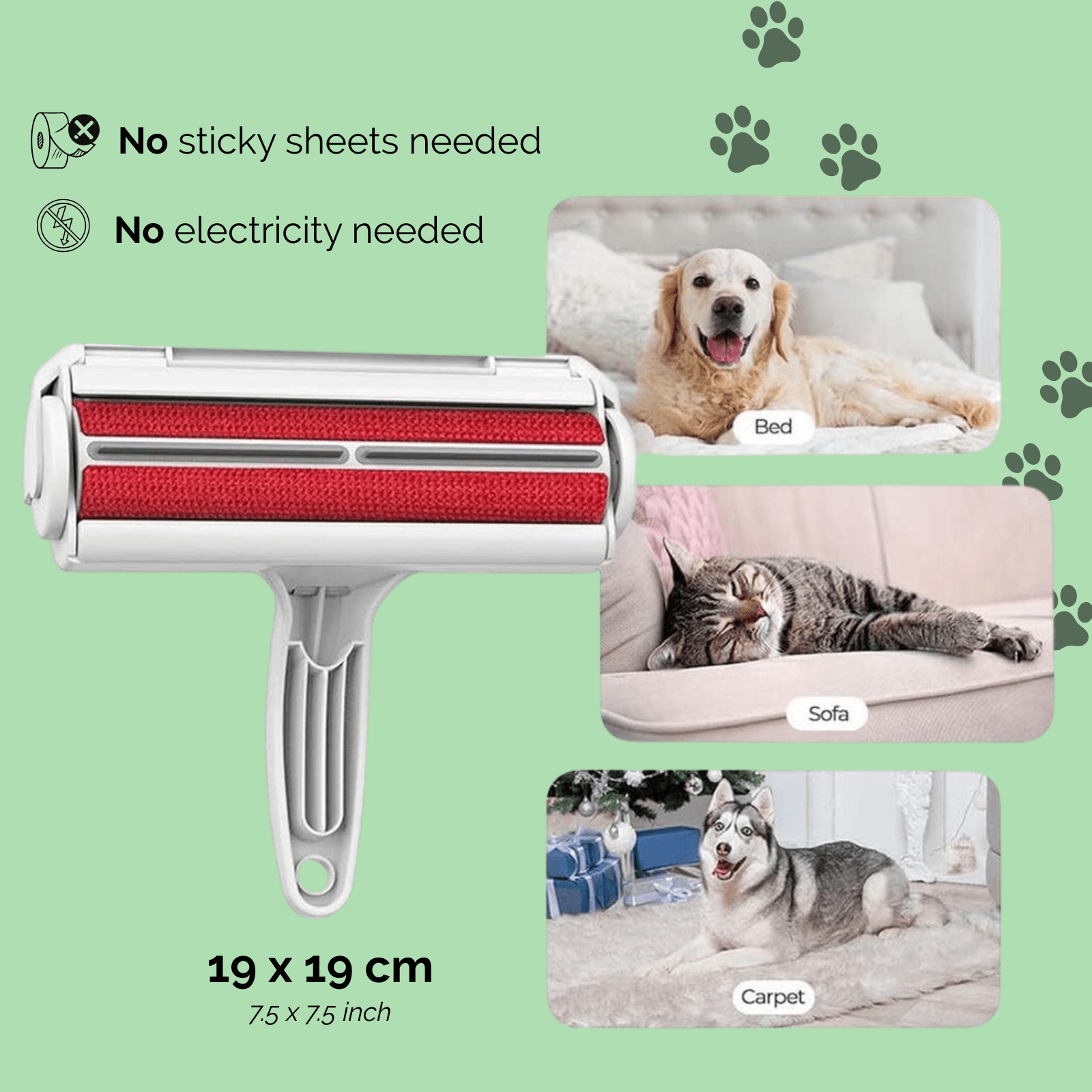 CleanFur - Herbruikbare Huisdier Haarverwijderaar - Duke & Scoop