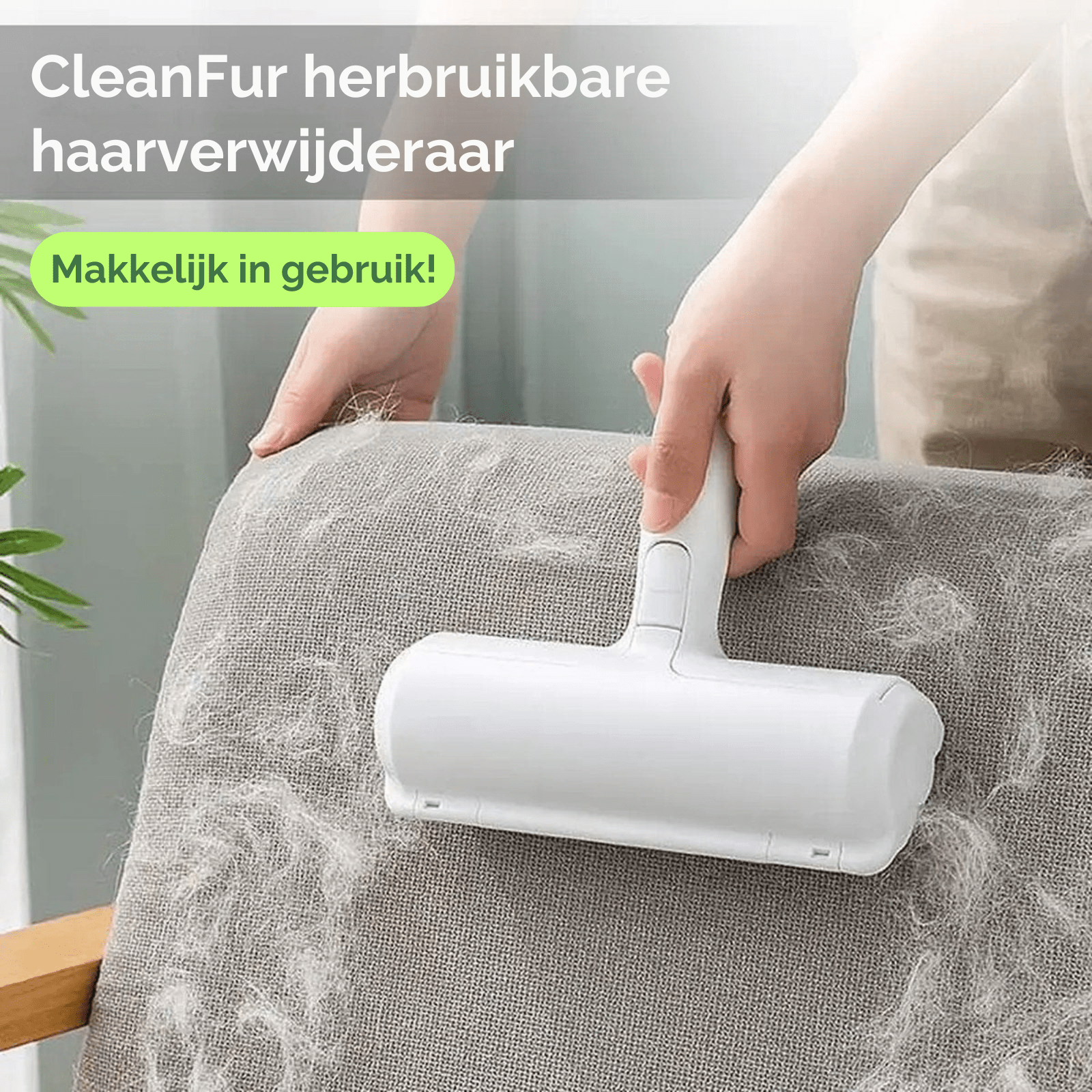 CleanFur - Herbruikbare Huisdier Haarverwijderaar - Duke & Scoop