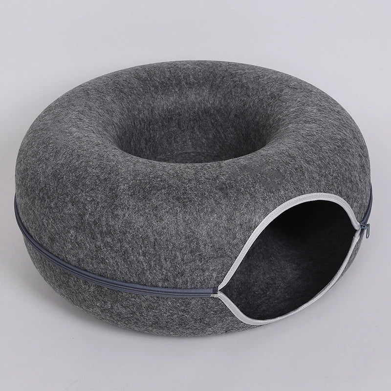 Donut Tunnelbed Speelgoed – Kattenbed & Speelplek - Duke & Scoop