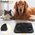 Draaibare Nagelvijl met Voeropslag – Interactieve Krabplank - Duke & Scoop