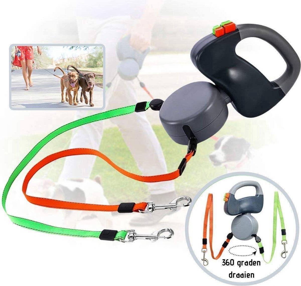 Dualleash - Anti Twist Riem - Duke & Scoop