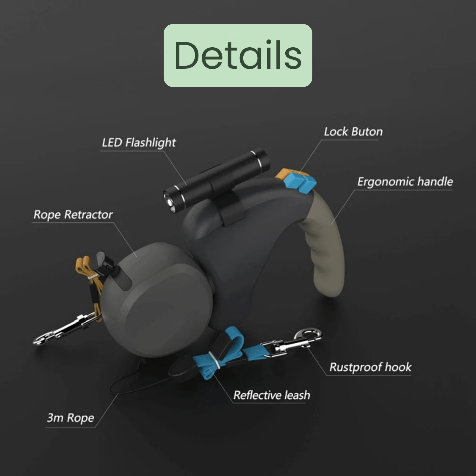 Dubbele Flexiriem - Duke & Scoop