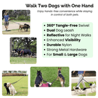 Dubbele Hondenriem - Schokabsorberend - Duke & Scoop