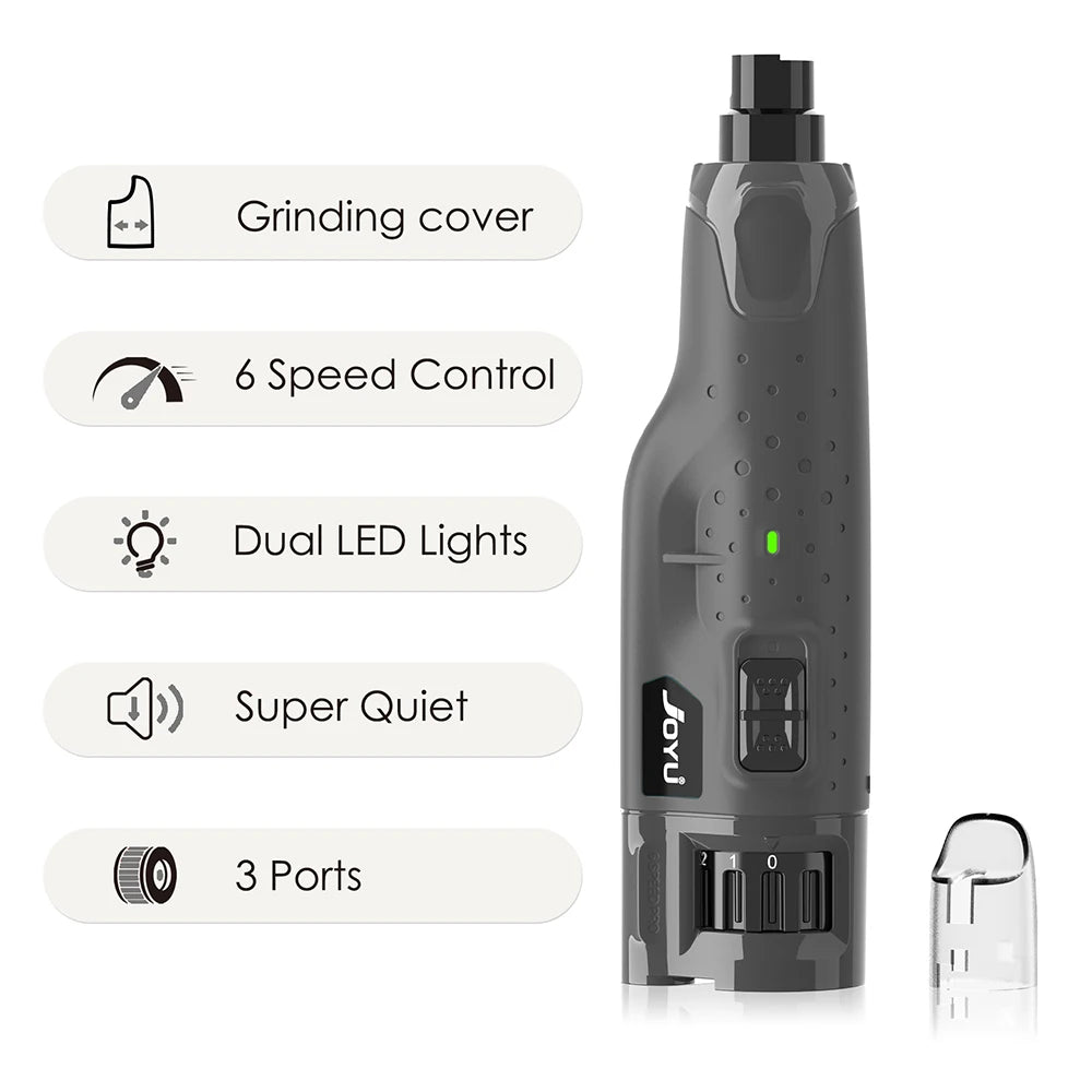 Elektrische Honden Nagelvijl met LED - lampjes - Duke & Scoop