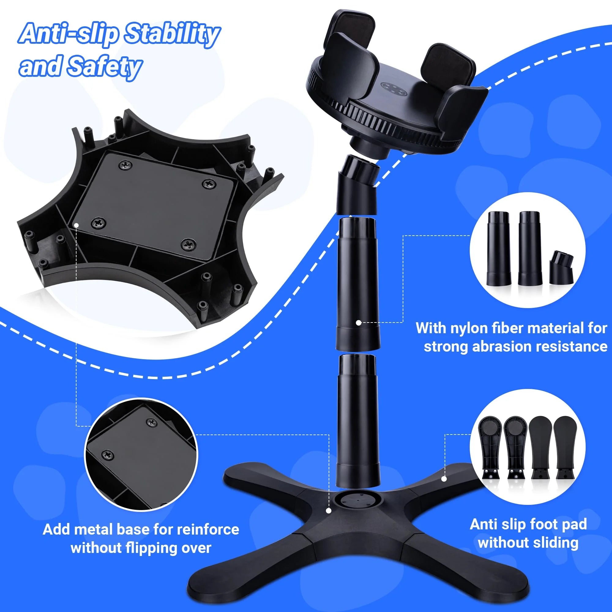 Ergofeed Verstelbare Verhoogde Hondenvoerbak - Duke & Scoop