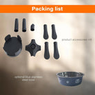 Ergofeed Verstelbare Verhoogde Hondenvoerbak - Duke & Scoop