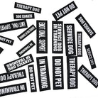 Gepersonaliseerde Klittenband Naamlabel voor Hondentuig - Duke & Scoop