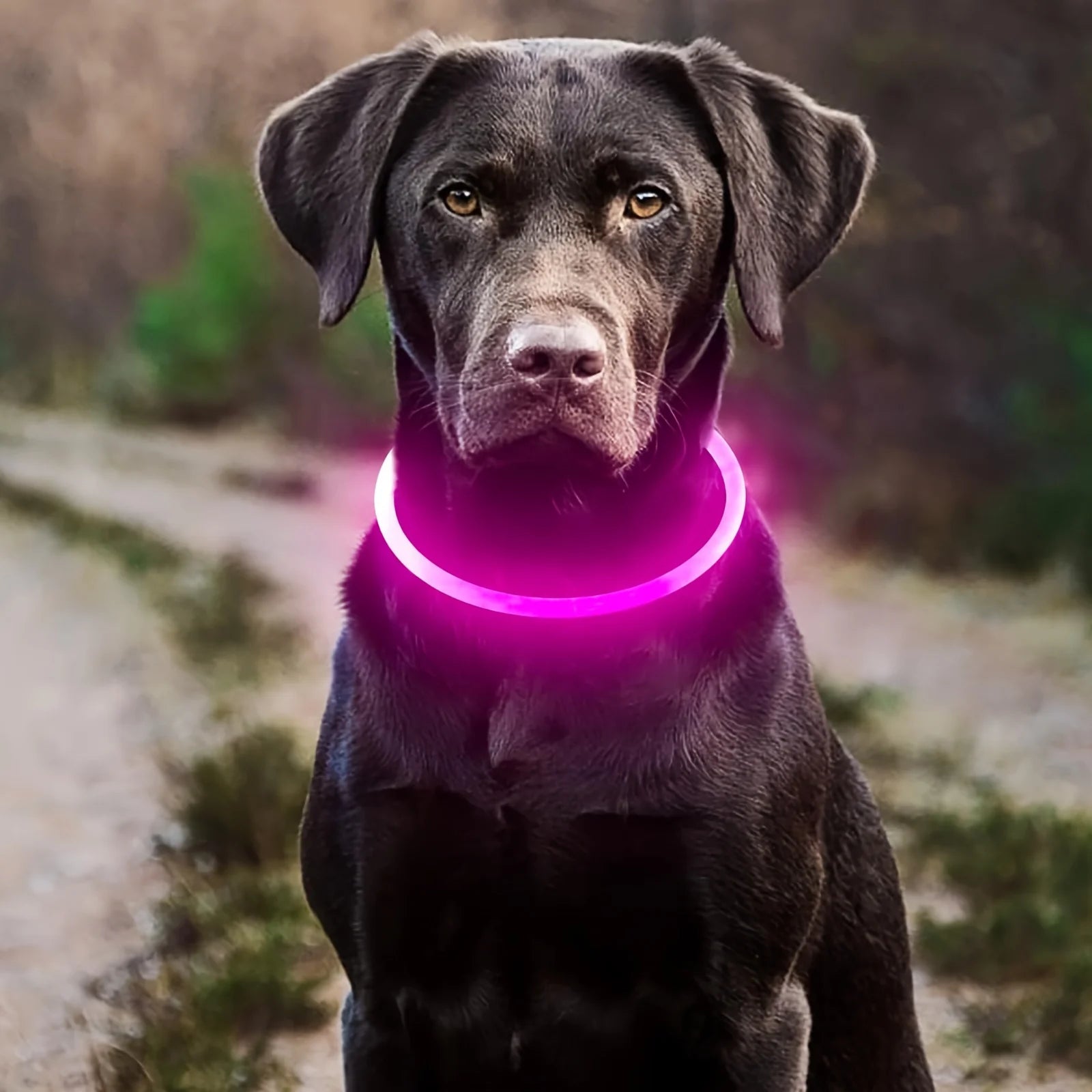 GlowPaws LED Halsband Oplaadbaar - Duke & Scoop