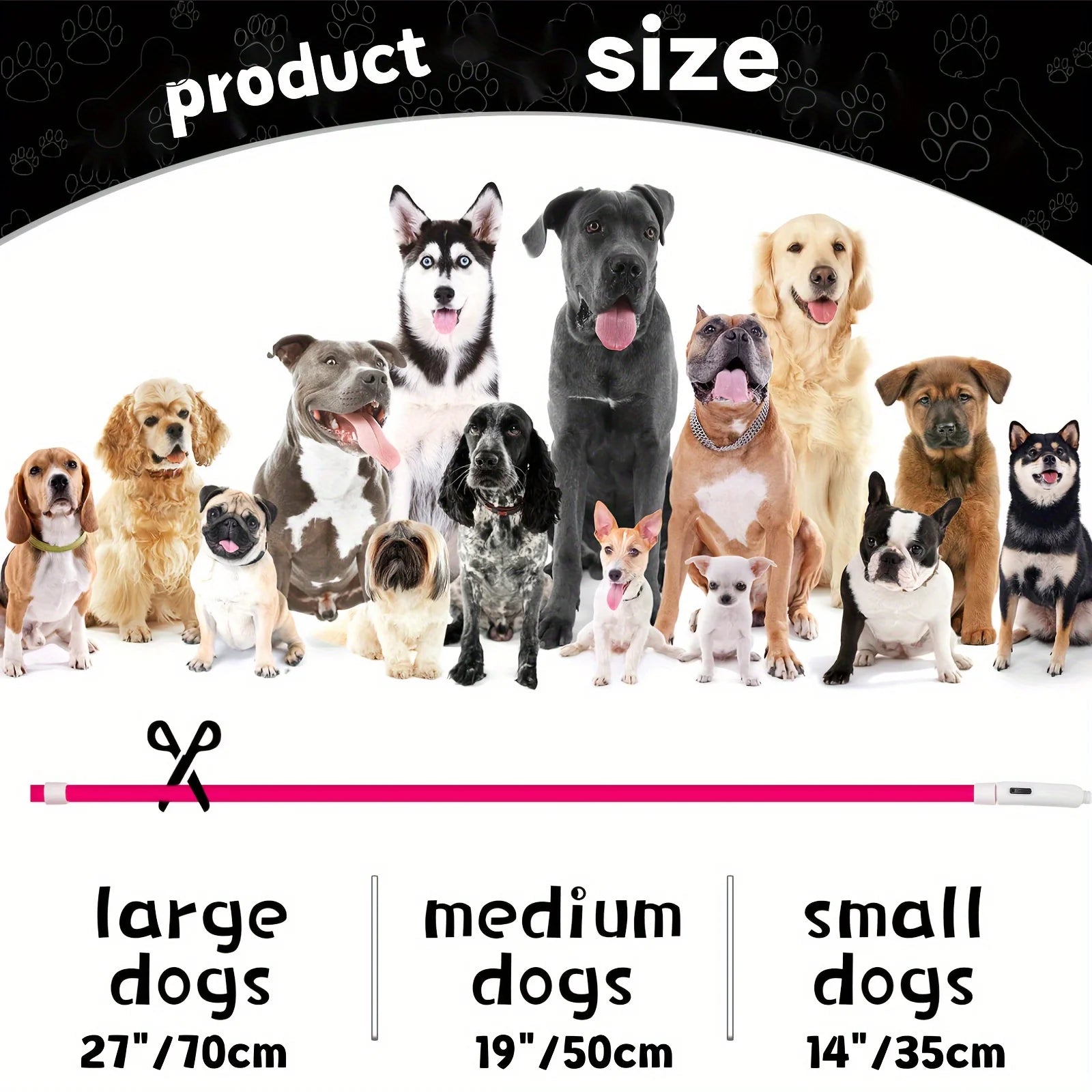 GlowPaws LED Halsband Oplaadbaar - Duke & Scoop