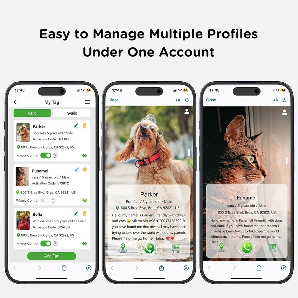 GPS Kattenhalsband met Airtag Houder & Reflectie - Duke & Scoop