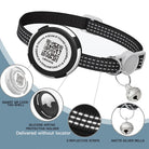 GPS Kattenhalsband met Airtag Houder & Reflectie - Duke & Scoop