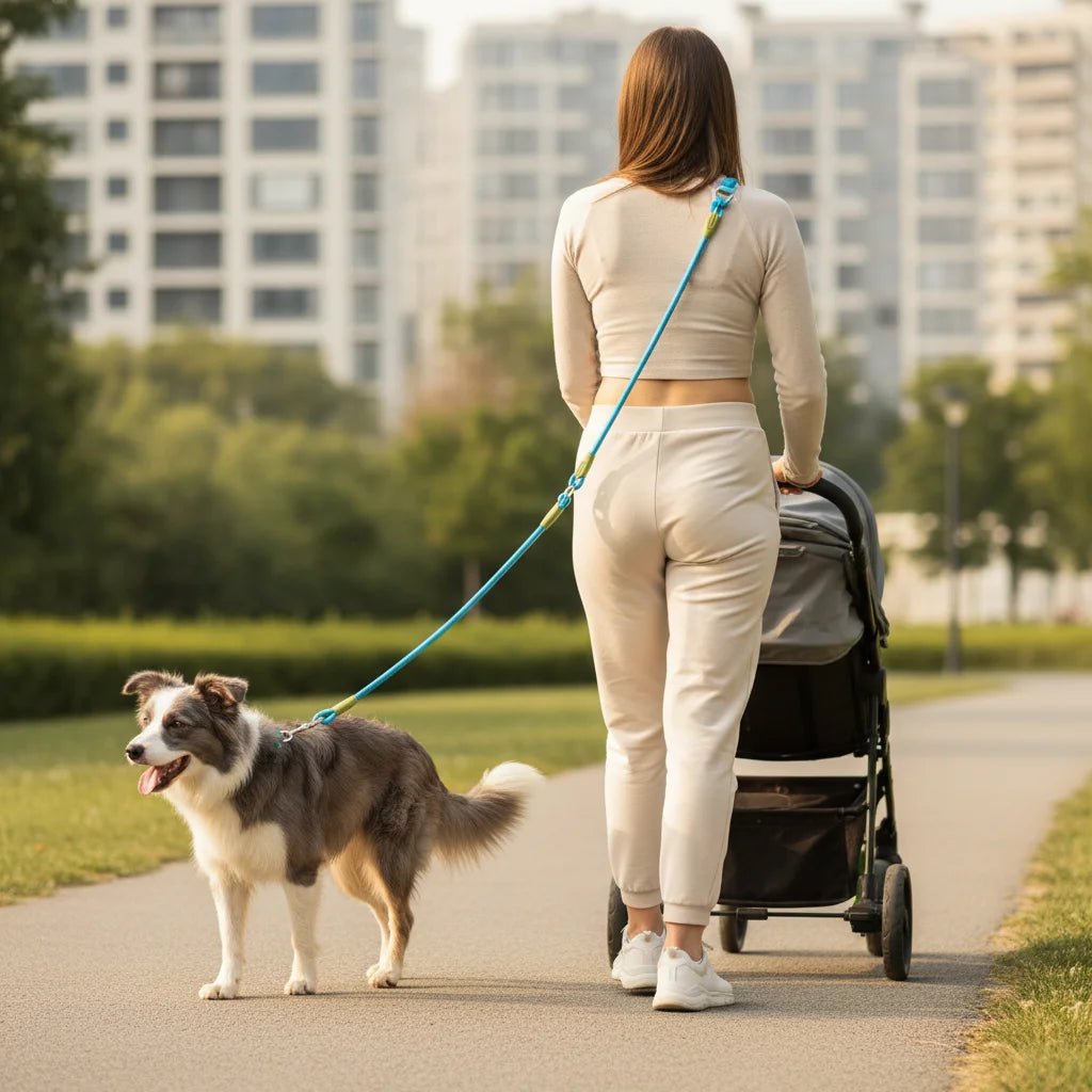Handenvrije Looplijn met Ketting - Duke & Scoop