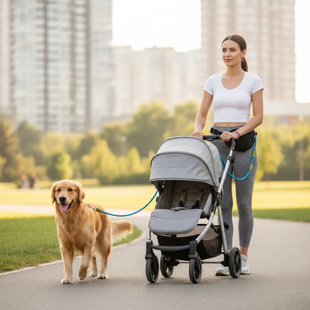 Handenvrije Looplijn met Ketting - Duke & Scoop