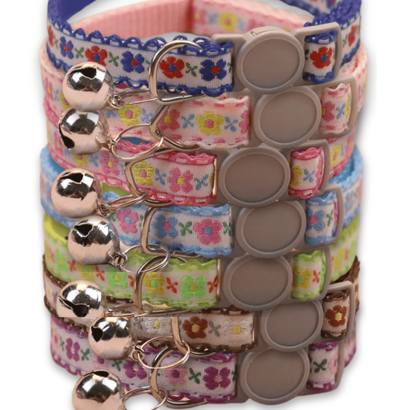 Handgemaakte Bloemen Halsband - Duke & Scoop