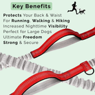 Handsfree Hondenriem – Heupriem voor Hardlopen & Wandelen - Duke & Scoop