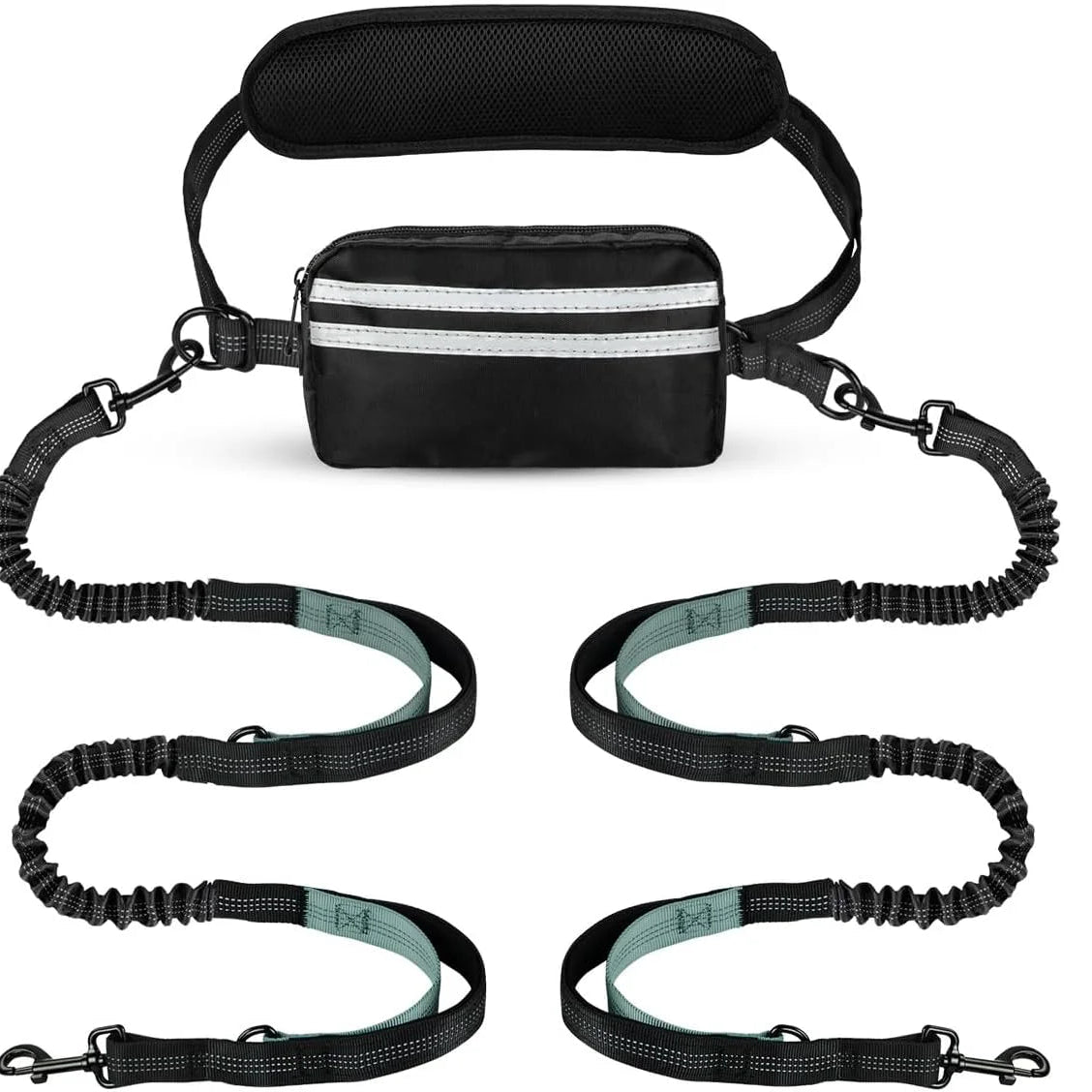 Handsfree Hondenriem met Opbergtasje - Duke & Scoop
